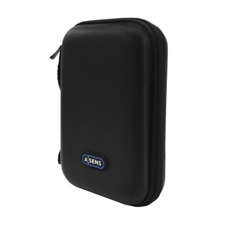 Aisens Estuche Protector para Disco Duro Externo y SSD 2.5, Negro ASBG-001-BK